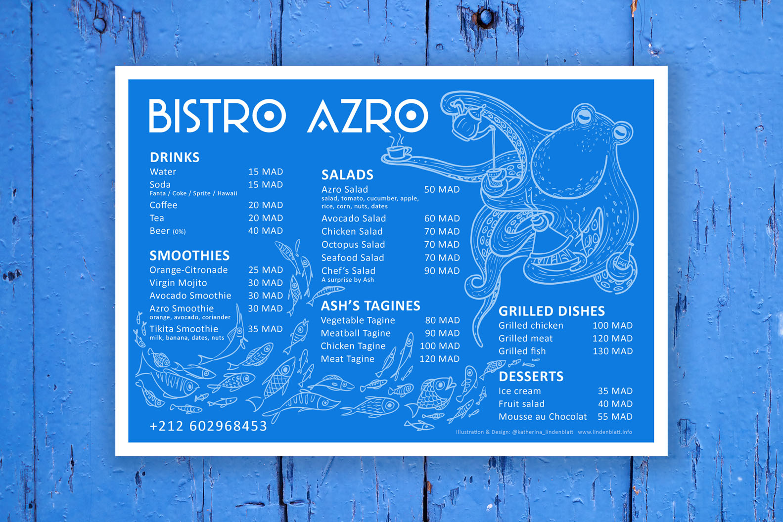 Speisekarte Bistro Azro